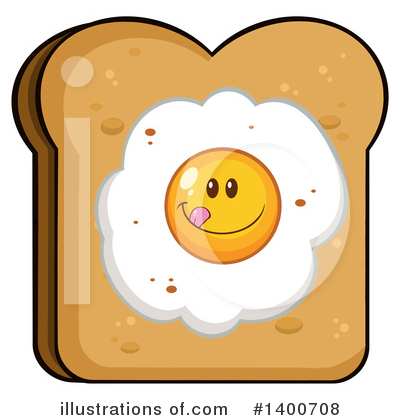 Royalty-Free (RF) Bread Clipart Illustration by Hit Toon - Stock Sample #1400708