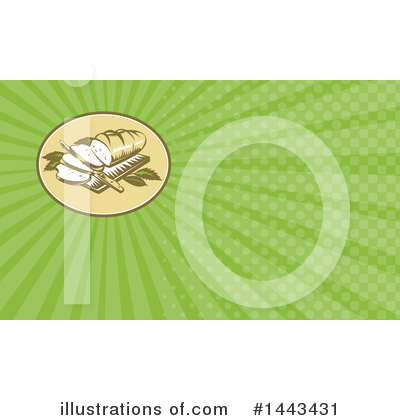 Royalty-Free (RF) Bread Clipart Illustration by patrimonio - Stock Sample #1443431