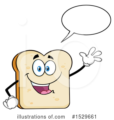Royalty-Free (RF) Bread Clipart Illustration by Hit Toon - Stock Sample #1529661