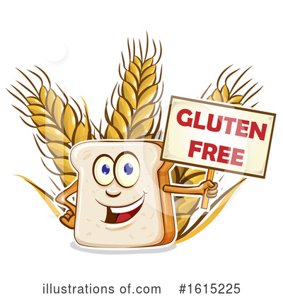 Royalty-Free (RF) Bread Clipart Illustration by Domenico Condello - Stock Sample #1615225
