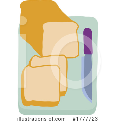 Royalty-Free (RF) Bread Clipart Illustration by AtStockIllustration - Stock Sample #1777723
