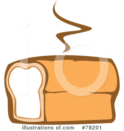 Royalty-Free (RF) Bread Clipart Illustration by xunantunich - Stock Sample #78201