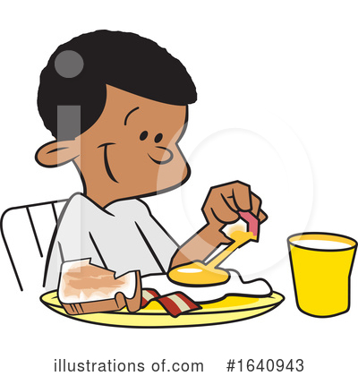 Royalty-Free (RF) Breakfast Clipart Illustration by Johnny Sajem - Stock Sample #1640943