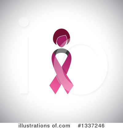 Breast Cancer Clipart #1337246 by ColorMagic