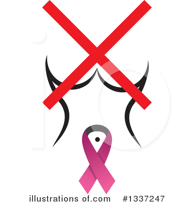 Breast Cancer Clipart #1337247 by ColorMagic