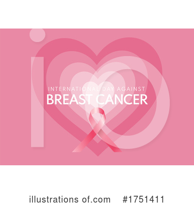 Breast Cancer Clipart #1751411 by KJ Pargeter