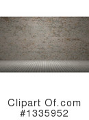 Brick Wall Clipart #1335952 by KJ Pargeter