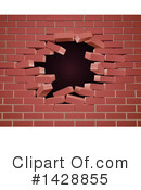 Brick Wall Clipart #1428855 by AtStockIllustration