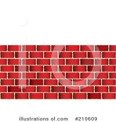Royalty-Free (RF) Bricks Clipart Illustration by michaeltravers - Stock Sample #210609