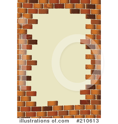 Brick Wall Clipart #210613 by michaeltravers