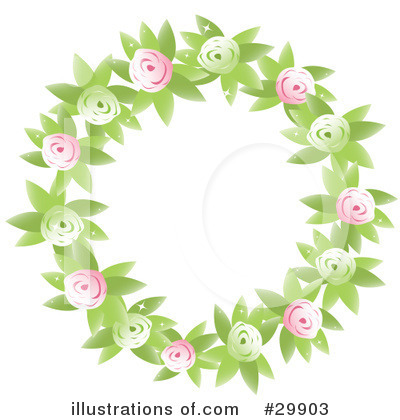 Wreath Clipart #29903 by Melisende Vector