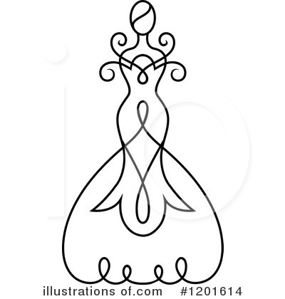 Royalty-Free (RF) Bride Clipart Illustration by Vector Tradition SM - Stock Sample #1201614