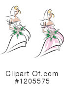 Bride Clipart #1205575 by Vector Tradition SM
