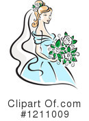 Bride Clipart #1211009 by Vector Tradition SM