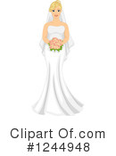 Bride Clipart #1244948 by BNP Design Studio