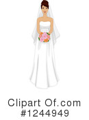 Bride Clipart #1244949 by BNP Design Studio