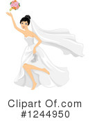 Bride Clipart #1244950 by BNP Design Studio