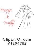 Bride Clipart #1264782 by Vector Tradition SM