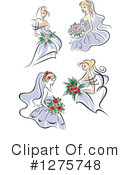 Bride Clipart #1275748 by Vector Tradition SM