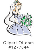 Bride Clipart #1277044 by Vector Tradition SM
