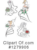 Bride Clipart #1279906 by Vector Tradition SM