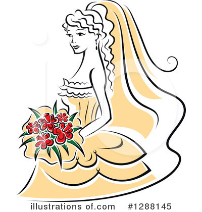 Bouquet Clipart #1288145 by Vector Tradition SM