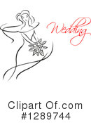 Bride Clipart #1289744 by Vector Tradition SM