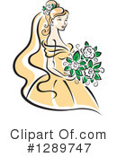 Bride Clipart #1289747 by Vector Tradition SM