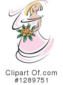 Bride Clipart #1289751 by Vector Tradition SM
