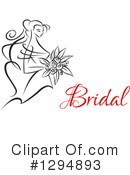 Bride Clipart #1294893 by Vector Tradition SM