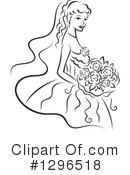 Bride Clipart #1296518 by Vector Tradition SM