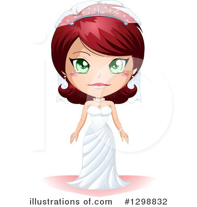Royalty-Free (RF) Bride Clipart Illustration by Liron Peer - Stock Sample #1298832