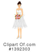 Bride Clipart #1392303 by BNP Design Studio