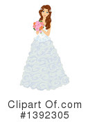 Bride Clipart #1392305 by BNP Design Studio