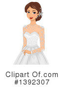Bride Clipart #1392307 by BNP Design Studio