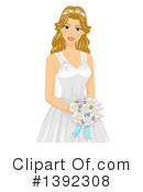 Bride Clipart #1392308 by BNP Design Studio