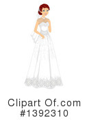 Bride Clipart #1392310 by BNP Design Studio