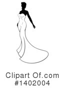 Bride Clipart #1402004 by AtStockIllustration