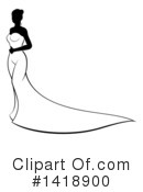 Bride Clipart #1418900 by AtStockIllustration