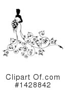 Bride Clipart #1428842 by AtStockIllustration