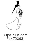 Bride Clipart #1472393 by AtStockIllustration