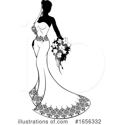 Royalty-Free (RF) Bride Clipart Illustration by AtStockIllustration - Stock Sample #1656332