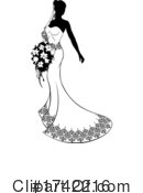 Bride Clipart #1742216 by AtStockIllustration