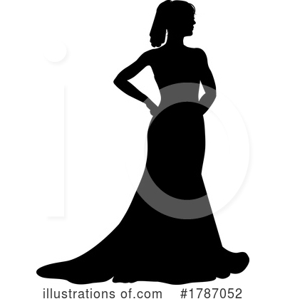 Royalty-Free (RF) Bride Clipart Illustration by AtStockIllustration - Stock Sample #1787052