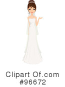 Bride Clipart #96672 by Melisende Vector