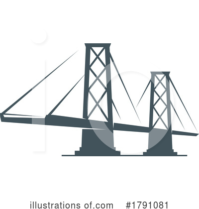 Royalty-Free (RF) Bridge Clipart Illustration by Vector Tradition SM - Stock Sample #1791081