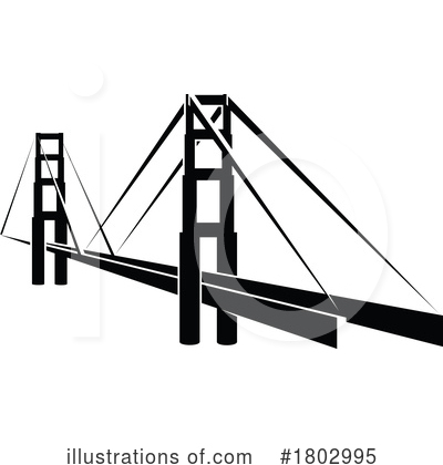 Royalty-Free (RF) Bridge Clipart Illustration by Vector Tradition SM - Stock Sample #1802995