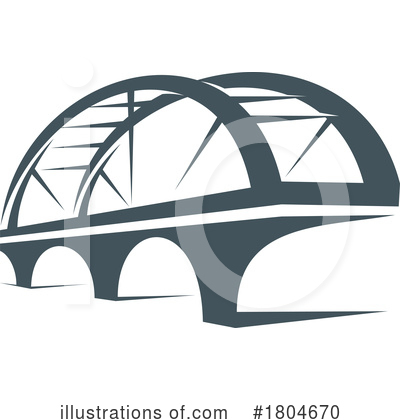Royalty-Free (RF) Bridge Clipart Illustration by Vector Tradition SM - Stock Sample #1804670