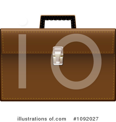 Royalty-Free (RF) Briefcase Clipart Illustration by michaeltravers - Stock Sample #1092027