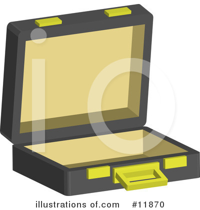 Royalty-Free (RF) Briefcase Clipart Illustration by AtStockIllustration - Stock Sample #11870